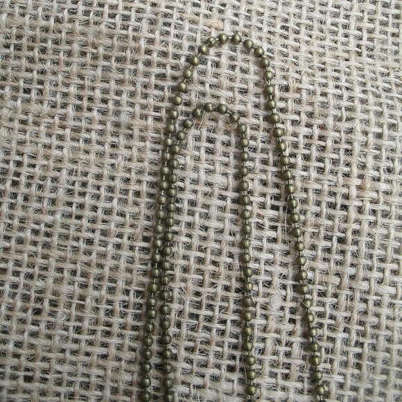 Pentacle Glass Cabochon Pendant Necklace - Picture 11 of 11